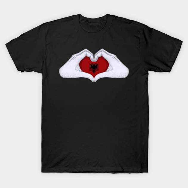 Albania T-Shirt by redmay